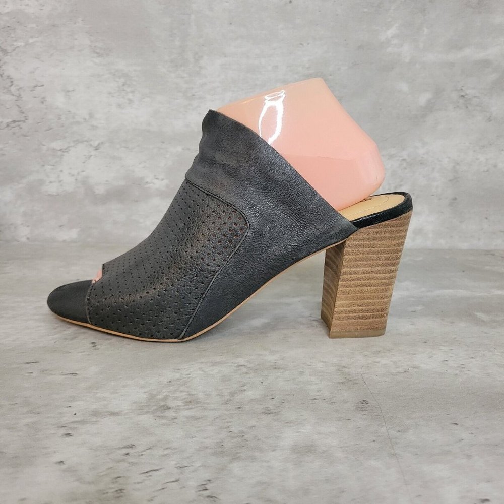 Adam Tucker Gray and Pink Mules